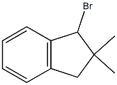 2,3-Dihydro-1-bromo-2,2-dimethyl-1H-indene 结构式