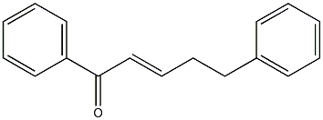 (E)-1,5-Diphenyl-2-penten-1-one 结构式