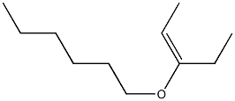 (E)-3-(Hexyloxy)-2-pentene 结构式