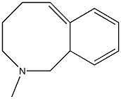 (6E)-2-Methyl-1,2,3,4,5,10a-hexahydro-2-benzazocine 结构式