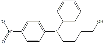 4-(N-Phenyl-4-nitroanilino)-1-butanol 结构式