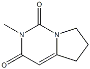 2-Methyl-6,7-dihydropyrrolo[1,2-c]pyrimidine-1,3(2H,5H)-dione 结构式