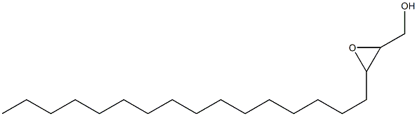 2,3-Epoxynonadecan-1-ol 结构式