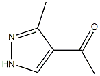 4-Acetyl-3-methyl-1H-pyrazole 结构式