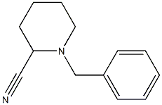 1-Benzyl-2-piperidinecarbonitrile 结构式