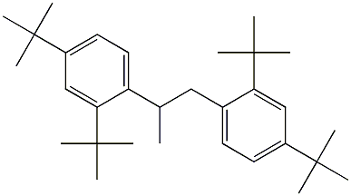 1,2-Bis(2,4-di-tert-butylphenyl)propane 结构式