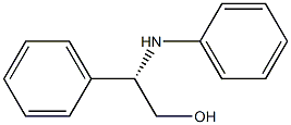 (S)-2-(Phenylamino)-2-phenylethanol 结构式