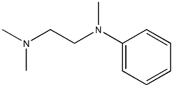 N,N,N'-Trimethyl-N'-phenylethylenediamine 结构式