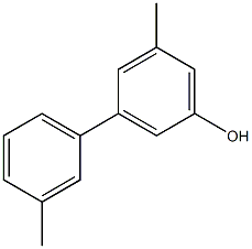 3-(3-Methylphenyl)-5-methylphenol 结构式