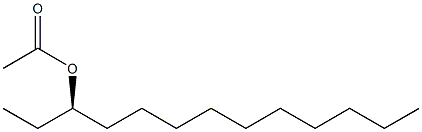 [R,(+)]-3-Tridecanol acetate 结构式