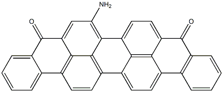 7-Aminoanthra[9,1,2-cde]benzo[rst]pentaphene-5,10-dione 结构式