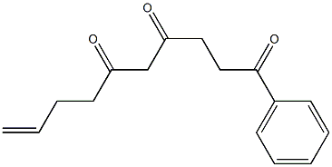 1-Phenyl-9-decene-1,4,6-trione 结构式