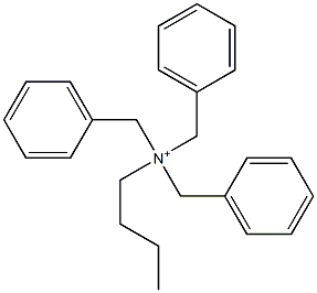 Butyltribenzylaminium 结构式