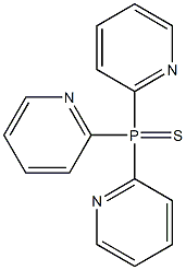Tri(2-pyridyl)phosphine sulfide 结构式