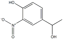 1-(4-Hydroxy-3-nitrophenyl)ethanol 结构式