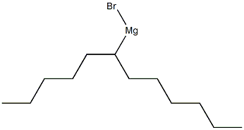 (1-Pentylheptyl)magnesium bromide 结构式