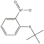 1-Nitro-2-(tert-butylthio)benzene 结构式