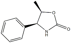 (4S,5R)-4-Phenyl-5-methyloxazolidine-2-one 结构式