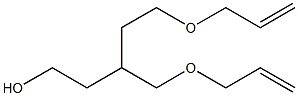 3,4-Bis(2-propenyloxymethyl)-1-butanol 结构式