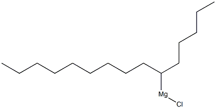 (1-Pentyldecyl)magnesium chloride 结构式