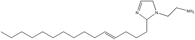 1-(2-Aminoethyl)-2-(4-pentadecenyl)-3-imidazoline 结构式