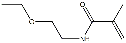 N-(2-Ethoxyethyl)methacrylamide 结构式