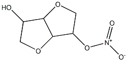 Hexahydrofuro[3,2-b]furan-3,6-diol 6-nitrate 结构式