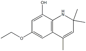 6-Ethoxy-1,2-dihydro-2,2,4-trimethylquinolin-8-ol 结构式