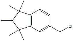 6-Chloromethyl-1,1,2,3,3-pentamethylindane 结构式