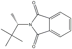 (+)-N-[(S)-1,2,2-Trimethylpropyl]phthalimide 结构式