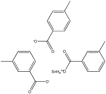 Tin(II)3-methylbenzoate 4-methylbenzoate 结构式