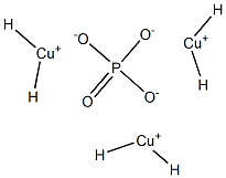 Phosphoric acid dihydrogen copper(I) salt 结构式