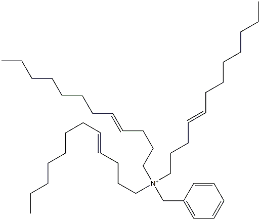 Tri(4-dodecenyl)benzylaminium 结构式