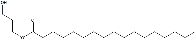 Heptadecanoic acid 3-hydroxypropyl ester 结构式