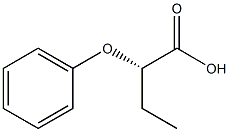 (S)-2-Phenoxybutyric acid 结构式