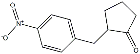 2-(4-Nitrobenzyl)cyclopentanone 结构式