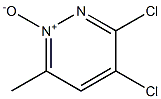 3,4-Dichloro-6-methylpyridazine 1-oxide 结构式