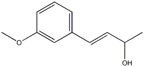 (E)-4-(3-Methoxyphenyl)-3-butene-2-ol 结构式