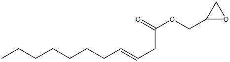 3-Undecenoic acid glycidyl ester 结构式