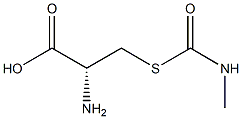 S-(Methylcarbamoyl)-L-cysteine 结构式