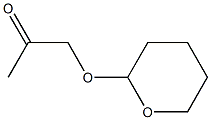 1-[(Tetrahydro-2H-pyran-2-yl)oxy]-2-propanone 结构式