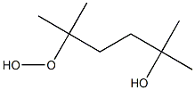 5-Hydroperoxy-2,5-dimethyl-2-hexanol 结构式