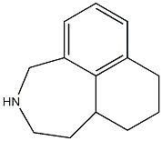 1,2,3,4,8,9,10,10a-Octahydronaphth[1,8-cd]azepine 结构式