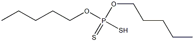 Dithiophosphoric acid O,O-dipentyl ester 结构式
