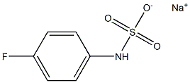 (4-Fluorophenyl)sulfamic acid sodium salt 结构式