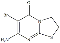 7-Amino-6-bromo-2,3-dihydro-5H-thiazolo[3,2-a]pyrimidin-5-one 结构式