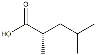 [S,(+)]-2,4-Dimethylvaleric acid 结构式