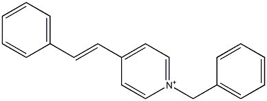 1-Benzyl-4-styrylpyridinium 结构式