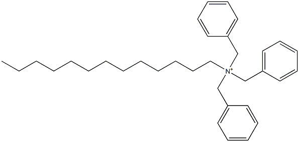 Tridecyltribenzylaminium 结构式