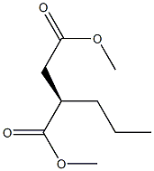 [R,(+)]-Propylsuccinic acid dimethyl ester 结构式